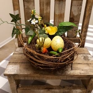 Bird's Nest With Eggs